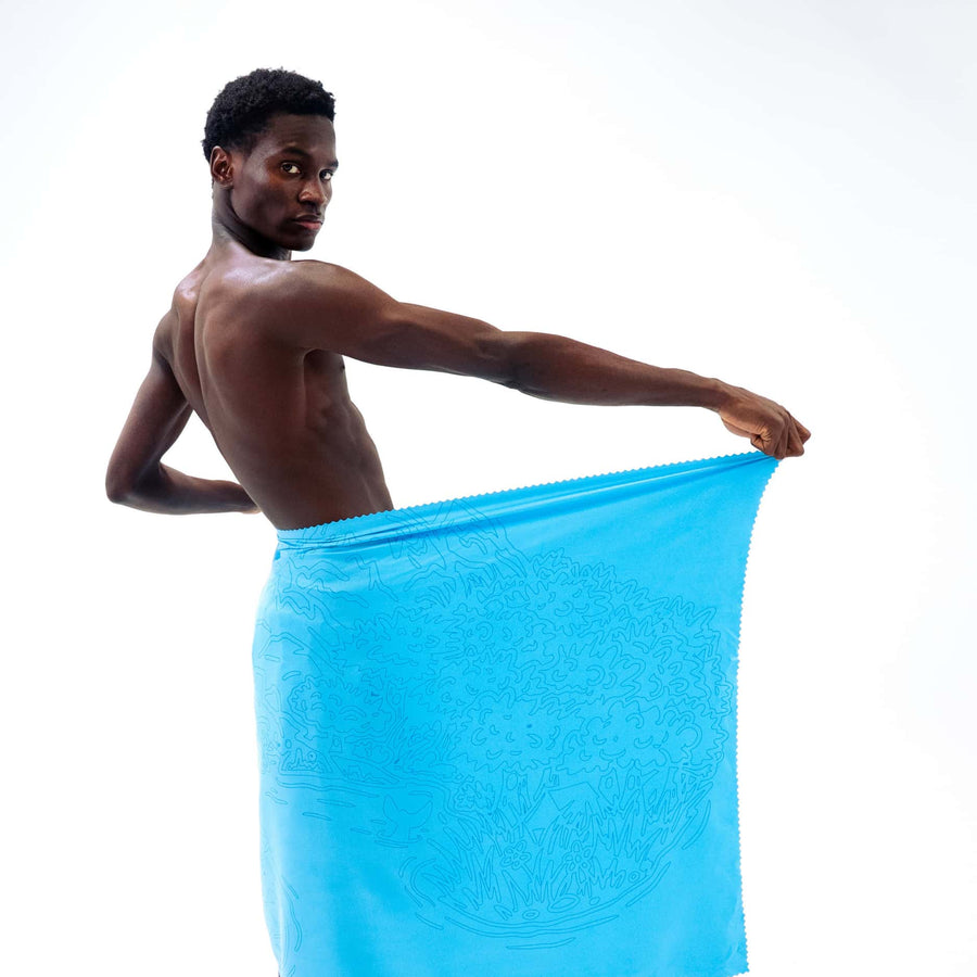 COMPACT MICROFIBER BEACH SHORE TOWEL™