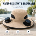 The BreezeBrim™ — Stay Cool Without Lifting a Finger
