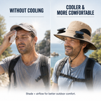 The BreezeBrim™ — Stay Cool Without Lifting a Finger