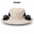 The BreezeBrim™ — Stay Cool Without Lifting a Finger