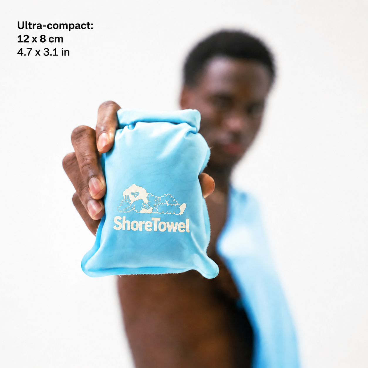COMPACT MICROFIBER BEACH SHORE TOWEL™