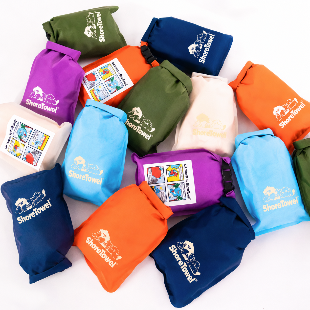 COMPACT MICROFIBER BEACH SHORE TOWEL™
