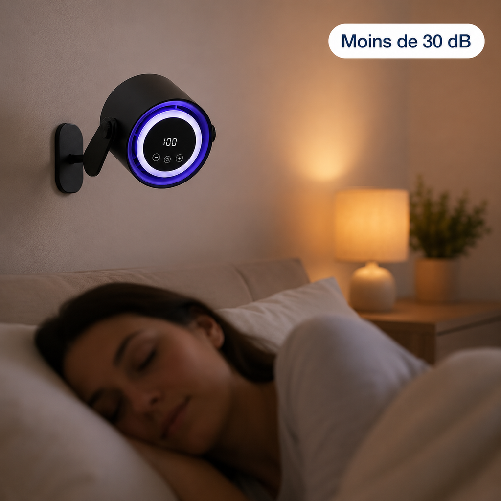 CloudBreeze™ — Ventilateur 3-en-1 sans perçage